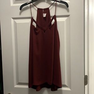 Wine colored Express tank